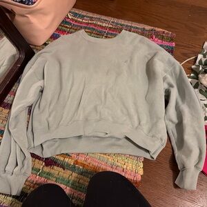 Hollister Cropped Crewneck